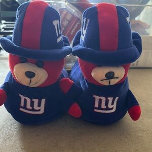 NY Giants Plush Bears with Hats